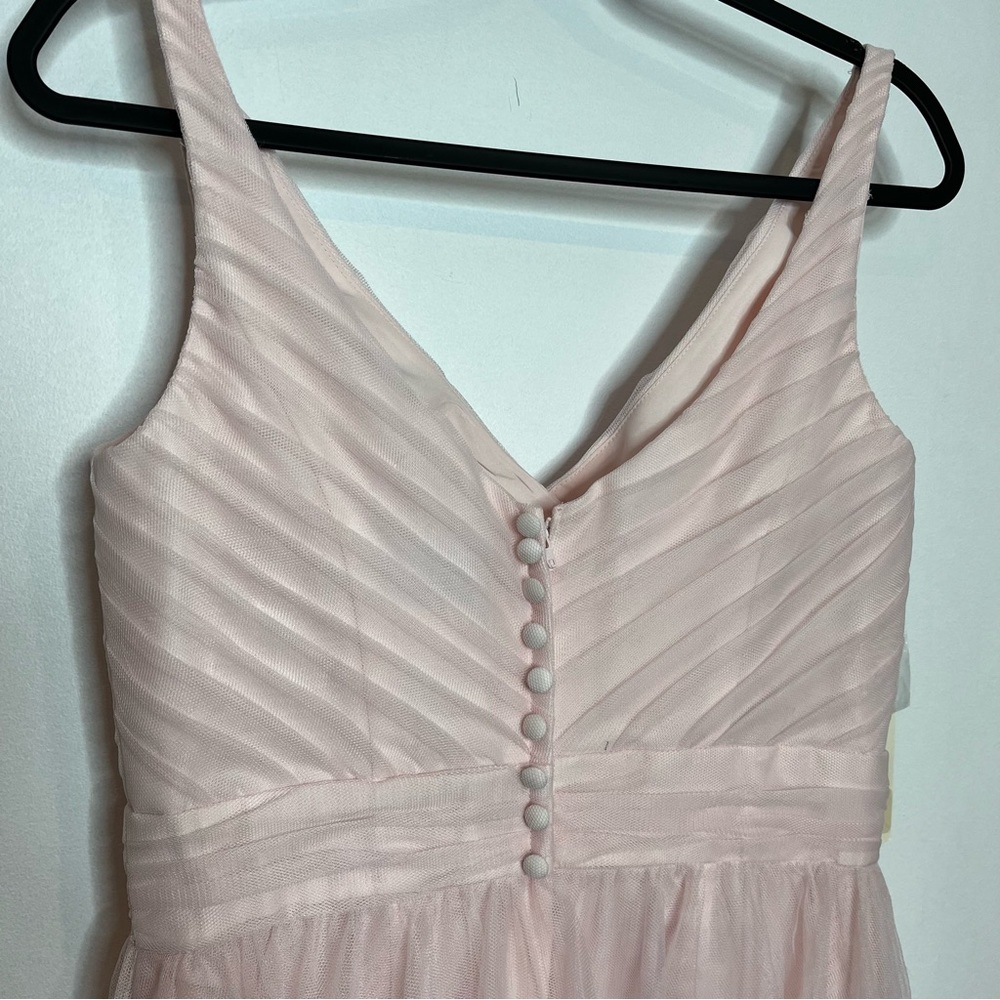 ALFRED Angelo Modern Vintage Style Ballerina Chiffon Bridesmaid Prom Dress NWT - Picture 13 of 16